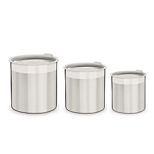 Jogo Potes Inox 3 Pecas Cucina Tramontina 64220620