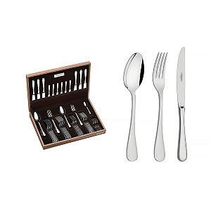 Faqueiro Aco Inox 42Pcs C/Estojo Classic Tramontina 66928205