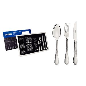 Faqueiro Inox 24Pcs Renascença Tramontina 66929000