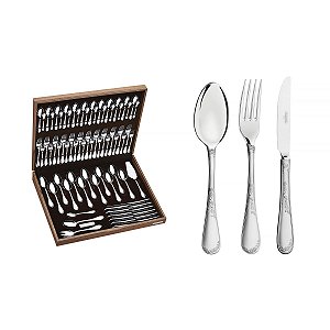 Faqueiro Inox 76Pcs C/Estojo Renascença Tramontina 66929300