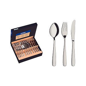 Faqueiro Aco Inox 24Pcs Amazonas Tramontina 66960120