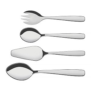 Jogo Utensilios Aco Inox 4Pcs Amazonas Tramontina 66960160