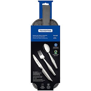 Jogo Talheres Inox 4Pc Forall Tramontina 23599081