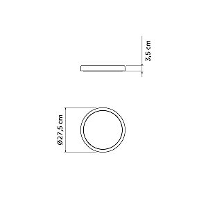 Prato Vaso Planta Pp Cor Granito Pedra Tramontina 92643001