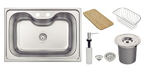 Cuba Inox Morgana Under 69X49 Acessórios Tramontina 93806082