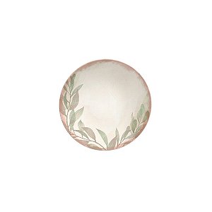 Prato Sobremesa 21Cm Natur Porcelana Tramontina 96580025