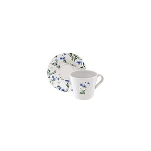 Kit Xicara Cha 185Ml Ana Alice Porcelana Tramontina 96950085