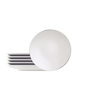 Kit Prato Sobremesa 21Cm 6Pcs Atena Tramontina 96950099