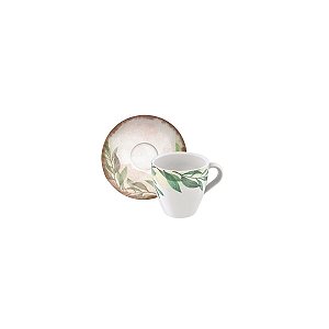 Kit Xicara Cha 200Ml Natur Porcelana Tramontina 96950104