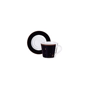 Kit Xicara Cha 185Ml Valentina Porcelana Tramontina 96950116