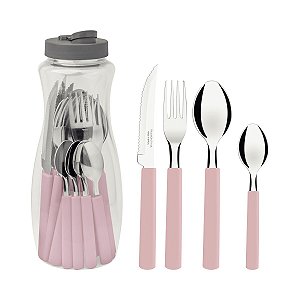 Faqueiro Inox 16Pc Gamboa Rosa Tramontina 23197300