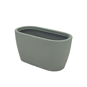 Floreira Vaso Andaluz 43Cm Verde Sálvia Tramontina 92651220