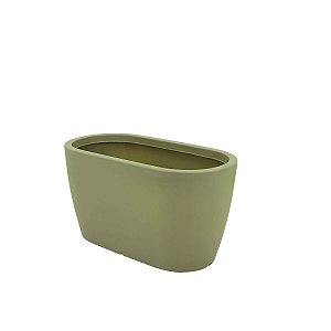 Floreira Vaso Andaluz 33Cm Verde Oliva Tramontina 92652027