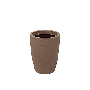 Vaso Thai 48Cm Polietileno Granito Areia Tramontina 92794000