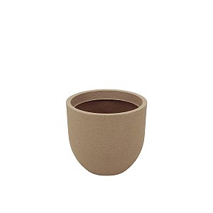 Vaso Laos 38Cm Polietileno Granito Areia Tramontina 92797000