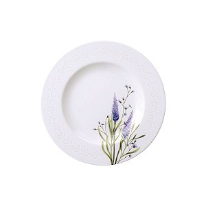 Prato Sobremesa Al 21Cm Lilla Porcelana Tramontina 96580106