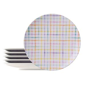 Kit Prato Raso 25Cm 6Pcs Sweet Color Tramontina 96950271