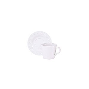 Kit Xicara Cha 185 Ml Ingrid Porcelana Tramontina 96950081