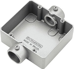 Condulete Duplo Cd 3/4 Sem Rosca Pintado Tramontina 56111012