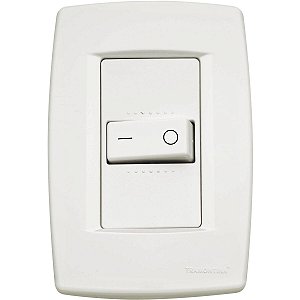 Conjunto Interruptor Bipolar 10A Trii Tramontina 57150004