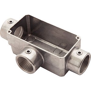 Condulete Fixo T 1 Com Rosca Sem Pintura Tramonti 56106303