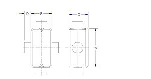 Condulete Fixo X 1 Sem Rosca Com Pintura Tramontina 56109013