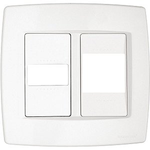Placa Espelho 4X4 Modulo Trii Branco Tramontina 57103023