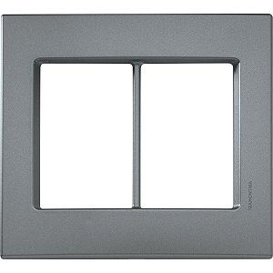 Placa Espelho 4X4 Cinza Grafite Izyflat Tramontina 57104035