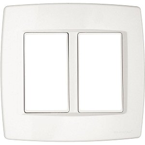 Placa Espelho 4X4 4 Modulo Trii Branca Tramontina 57103027