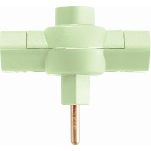 Plugue T Benjamin Te Tomada 2P 10A Verde Tramonti 57400073