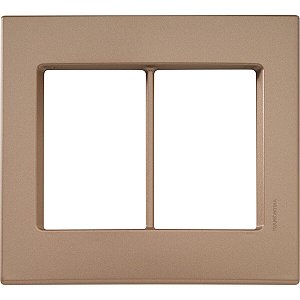 Placa Espelho 4X4 6P Ouro Velho Izyflat Tramontina 57104032