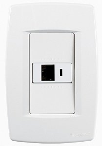 Conjunto Tomada Telefone Rj11 Trii Tramontina 57150019