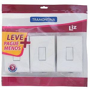 Conjuntos Interruptor Simples 10A 250V Branco 57410810