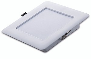Plafon Led Quadrado Embutir 480 6W Biv 4000K Tramon 58026201