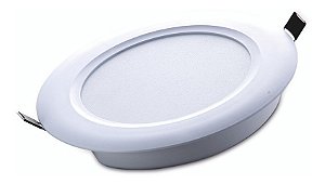 Plafon Led Redondo Embutir Slim 18W Biv 6500K Tram 58026008