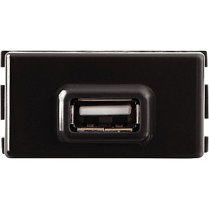 Módulo Tomada Usb 1,5A Bivolt Grafite Tramontina 57215041