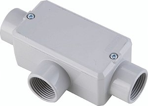 Condulete Fixo 4 T Tampa Rosca Npt Pintado Tramont 56106050