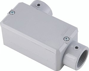Condulete Fixo Lr 3/4 Tamp Rosca Npt Pintado Tram 56105042