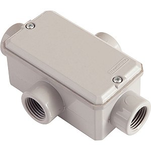 Condulete Fixo X 1/2 Tampa Rosca Npt Pintado Tram 56109041