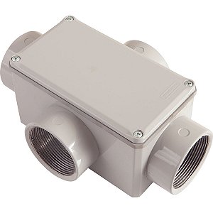 Condulete Fixo X 2 Tampa Rosca Npt Pintado Tramont 56109046