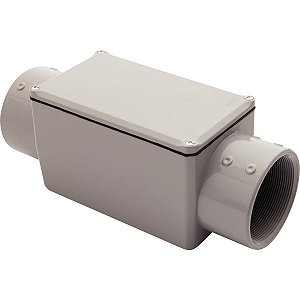 Condulete Fixo 2.1/2 C Tampa Rosca Bsp Pintado Tram 56101007