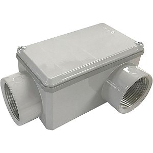 Condulete Fixo 1.1/4 Ll Tampa Rosca Npt Pintad Tram 56104044