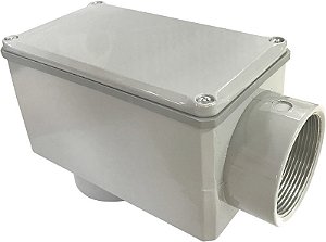 Condulete Fixo 1.1/4 Lb Tampa Rosca Npt Pintad Tram 56103044