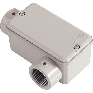 Condulete Fixo Ll 1/2 Tamp Rosca Npt Pintado Tram 56104041