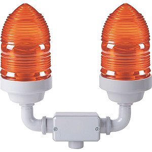 Sinalizador Duplo 60W Amarelo Laranja Tramontina 56154012