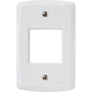Placa 4X2 2P Juntos Lux2 Branca 57105105
