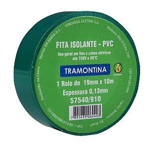 Fita Isolante Branca 10 M 0,13 Mm X 19 Mm 57547010