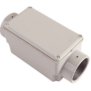 Condulete Fixo 2 Tipo C Tampa Rosca Npt Pintura 56101046