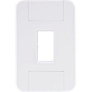 Placa 1 Posto Vertical 4X2 Tablet Branca Tramontin 57201003