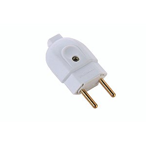 Plugue Macho 2P 20 A 250 V Branco Tramontina 57402004